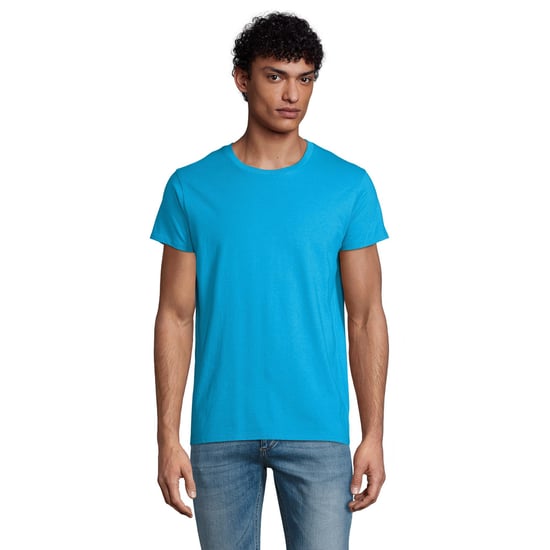 SOLS - "Crusader" T-Shirt, aus biologischem Anbau für Herren (Aquablau) - Image 4
