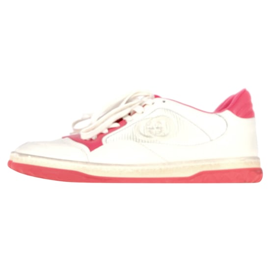 Gucci MAC80 Sneaker aus rotem Leder - Image 5