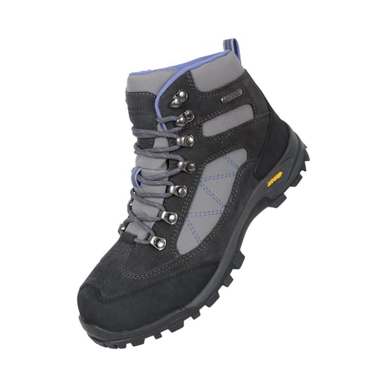 Mountain Warehouse Womens/Ladies Storm Suede Waterproof Hiking Boots (Grey)
