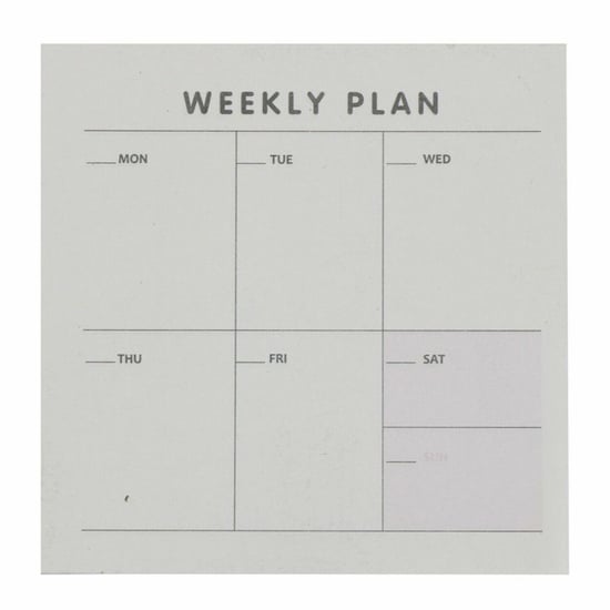 Haven Weekly Planner List Pad