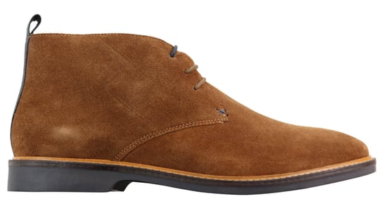 Mens Tan Suede Lace Up Chukka Boots