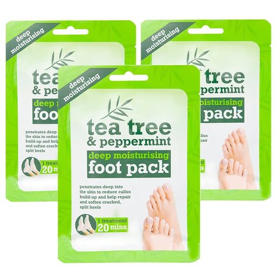 Tea Tree & Peppermint Deep Moisturising Foot Pack x3 Treatments