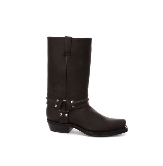 Grinders Unisex Brown Western High Leather Boots- Renegade Hi