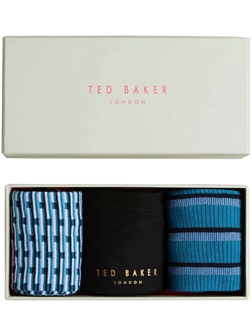 Ted Baker | Herren Crew Socken 3er Pack Geschenkset - FOCUS - Image 4