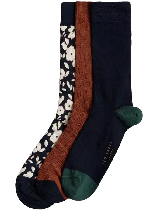 Ted Baker | Herren Crew Socken 3er Pack Geschenkset - BECOOLS - Image 2