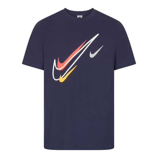 Nike Multi Swoosh Herren T-Shirt Navy Blau - Image 1