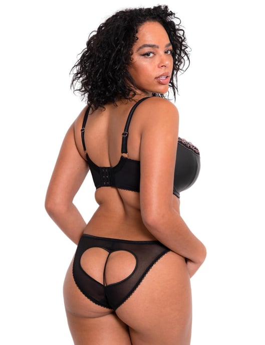 Scantilly By Curvy Kate Key To My Heart Bare Faced Brief