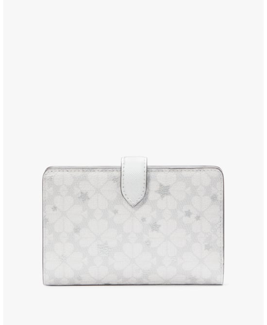 Spade Flower Spade Flower Star Toss Medium Compact Bifold Wallet