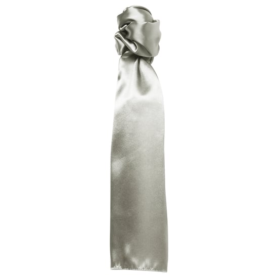 Premier Scarf - Schlichter Business-Schal für Damen/Damen (Silber) - Image 1