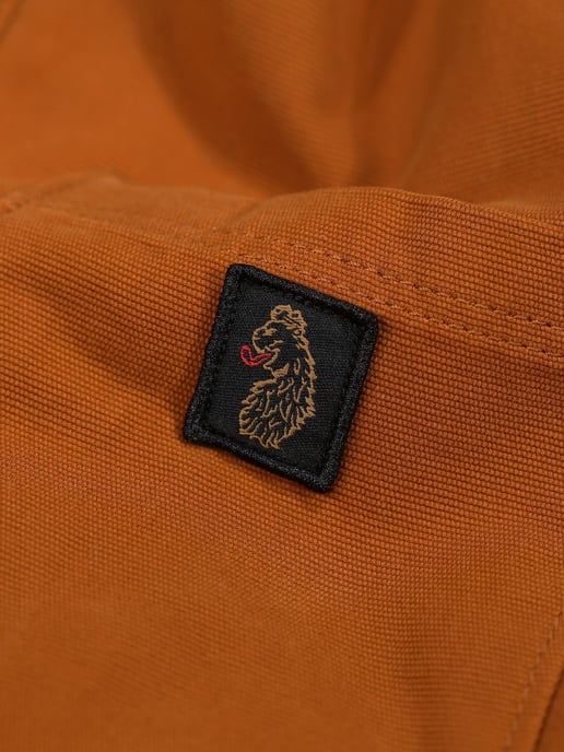 Luke 1977 Men's Bala Regular Fit Overshirt in Orange