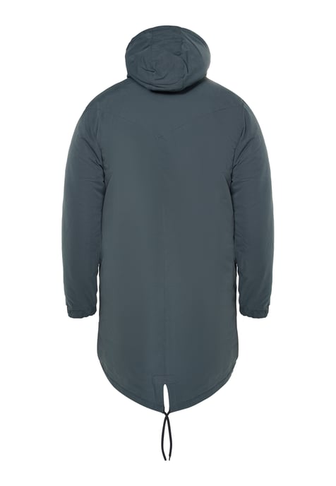 Mo Wattierter Parka Herren Holzkohle - Image 2