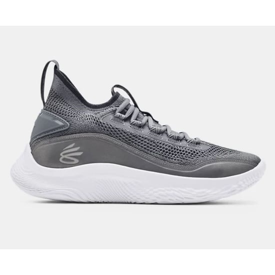 Under Armour Curry Flow 8 Shine Mens Grey Trainers