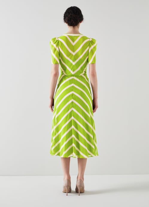 LK Bennett Holzer Dresses, Lime