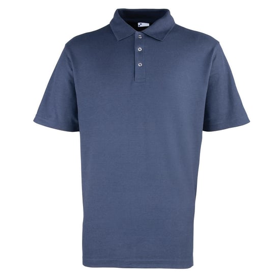 Premier - Poloshirt Nietenfront für Herren (Marineblau) - Image 1