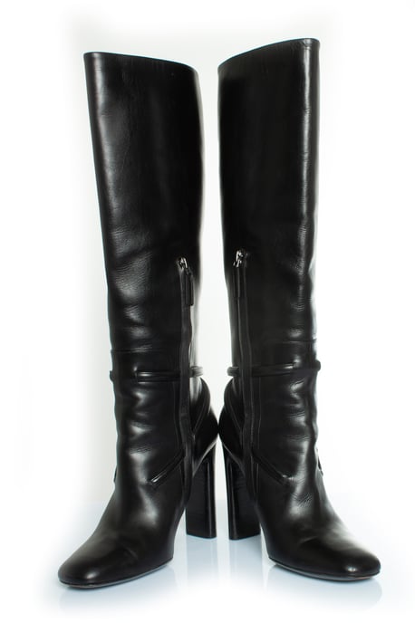 Lederstiefel mit T-Riemen - Image 3