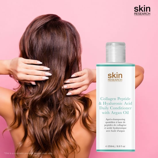Skin Research Collagen Peptide & Hyaluronic Acid Daily Conditioner with Argan Oil 250ml Twin Value Savings Pack