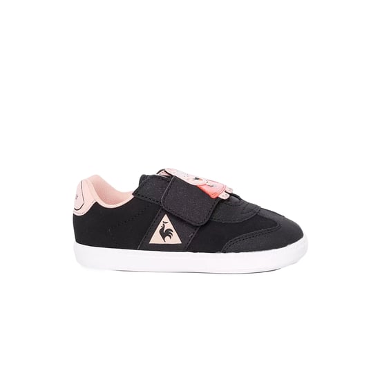Le Coq Sportif Tacleone Animal Face Kids Black Trainers