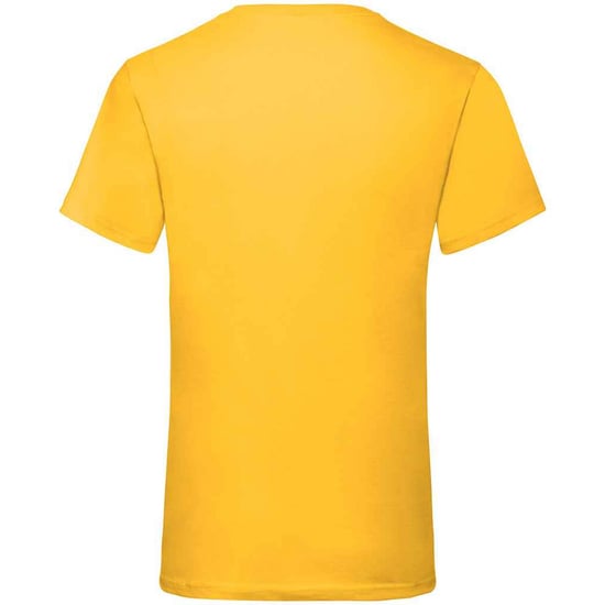 Fruit of the Loom - "Value" T-Shirt V-Ausschnitt für Herren (Sonnenblume) - Image 2