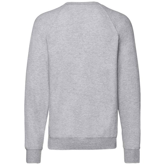 Fruit of the Loom - Sweatshirt für Herren/Damen Unisex Raglanärmel (Grau meliert) - Image 2