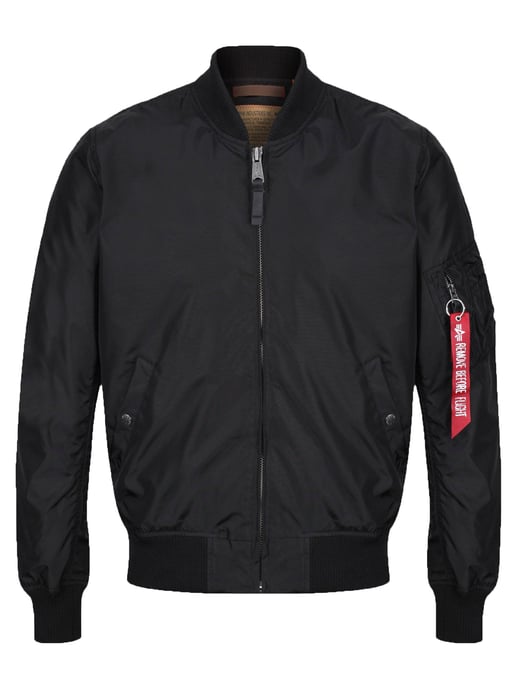 Alpha Industries Herren MA-1 TT Bomberjacke in Schwarz - Image 6