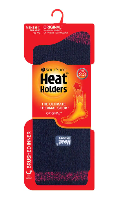 Heat Holders - Herren Thermosocken mit Twist-Muster - Image 2