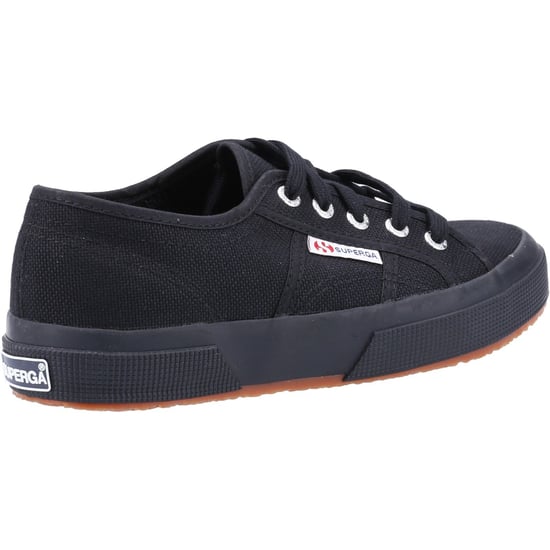 Superga 2750 Cotu Classic 100% Baumwolle Herren Voll Schwarz Turnschuhe - Image 2