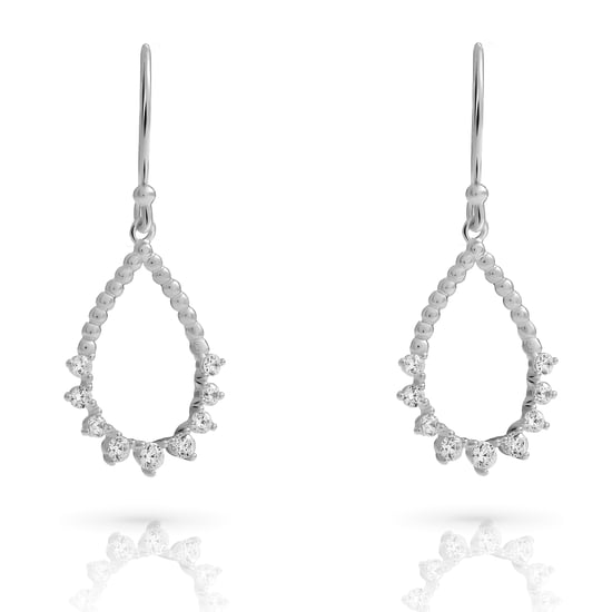 Orphelia 'Petal' Damen-Set aus 925er Sterlingsilber: Halskette + Ohrringe – Silber SET-7564 - Image 3