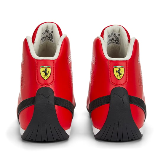 PUMA Unisex Scuderia Ferrari Carbon Cat Mid Driving Shoes