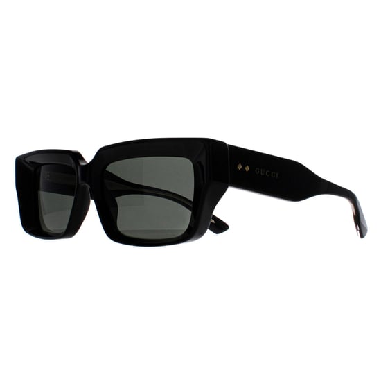 Gucci Rectangle Womens Schwarz Grau GG1529S - Image 2
