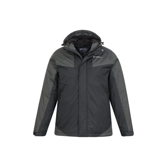 Mountain Warehouse Mens Dusk III Ski Jacket (Black/Grey)