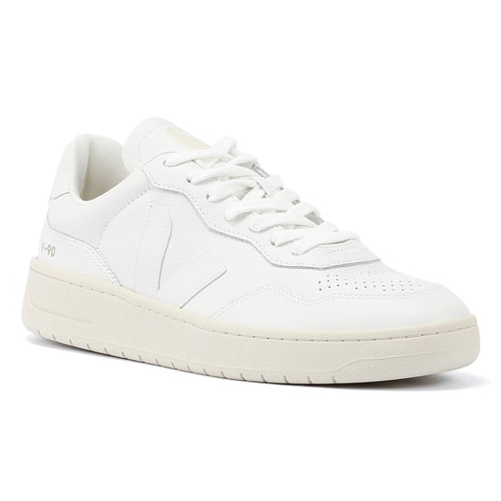 Veja V-90 Leder Herren Weiße Turnschuhe - Image 2