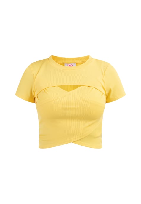 Mymo T-Shirt Damen Höllengelb - Image 1
