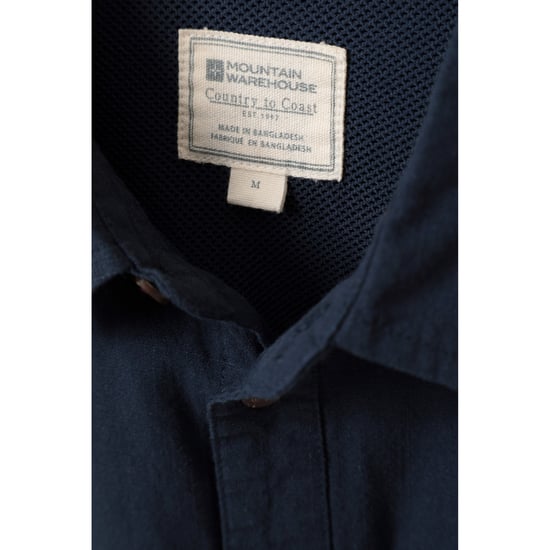 Mountain Warehouse - "Coconut" Hemd für Herren kurzärmlig (Marineblau) - Image 3