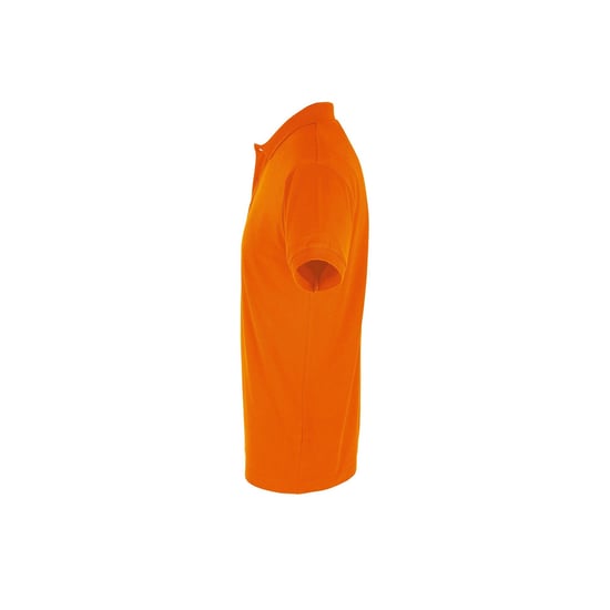 SOLS Herren Perfect Pique Kurzarm-Poloshirt (Orange) - Image 3