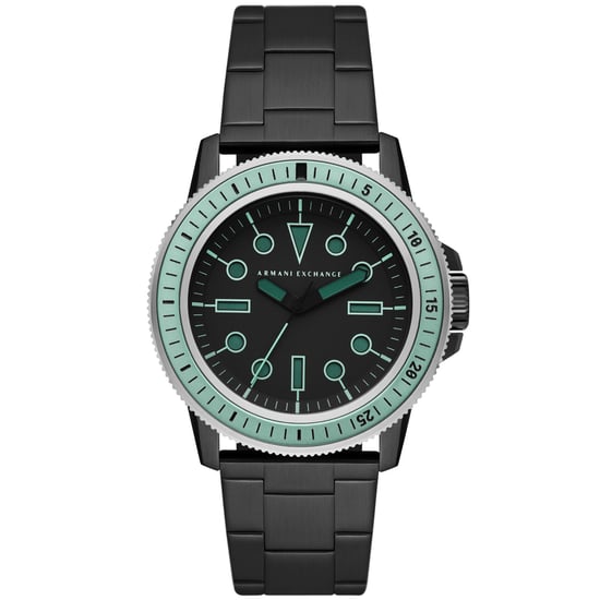 Armani Exchange Leonardo Schwarz Herren Armbanduhr AX1858 - Image 1