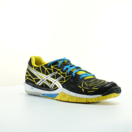 ASICS Gel-FireBlast Womens Black Court Trainer - Image 2