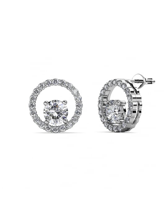 Desiree Set und Box - Silber und Kristall - Image 3