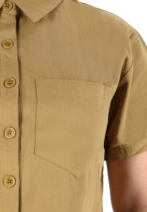 Dreimaster Bluse Damen Beige - Image 3