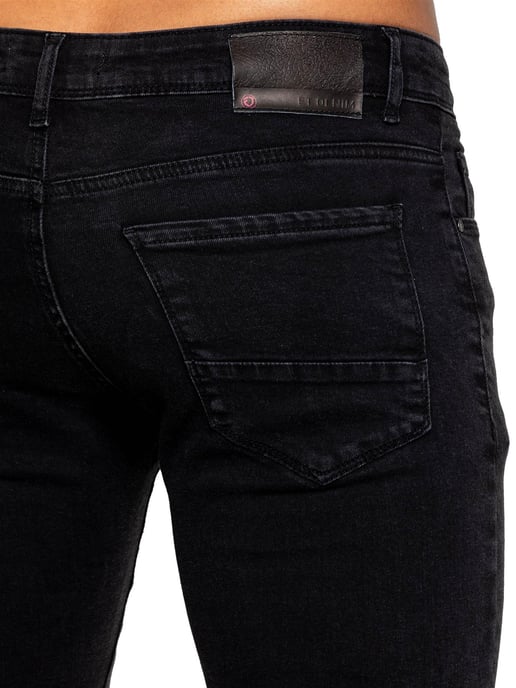 ETO | Mens Straight Leg Jeans - Schwarz - Image 4