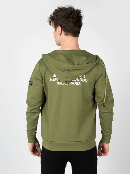 Iceberg Sweatshirt Hoodie Herren grün - Image 4