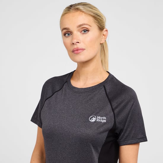 North Ridge Women's Resistance Moisture Wicking Long Sleeve Baselayer T-Shirt
