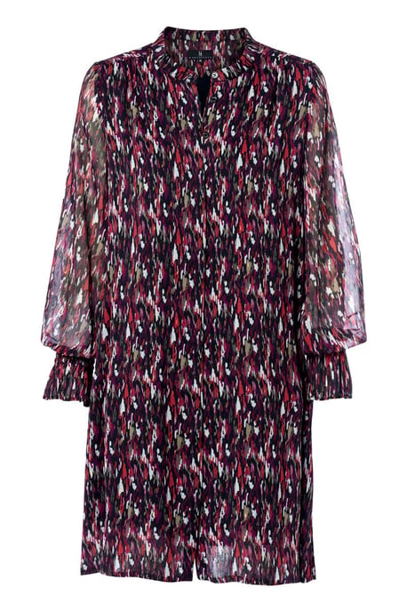 Kenny Print Tunika Taupe / Multi - Image 3
