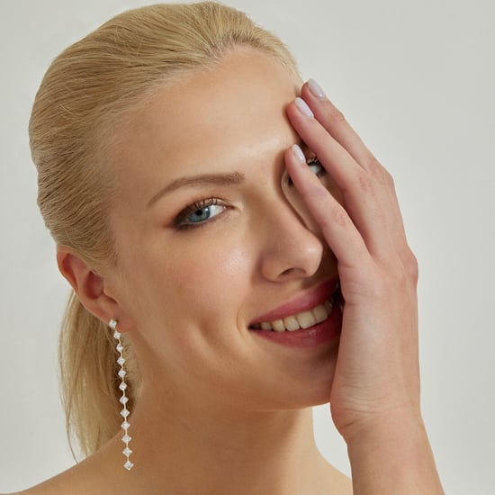 Luxenter Mekmi Zirconia Glänzende Ohrringe, gefertigt aus 18kt Gelbgold - Image 2