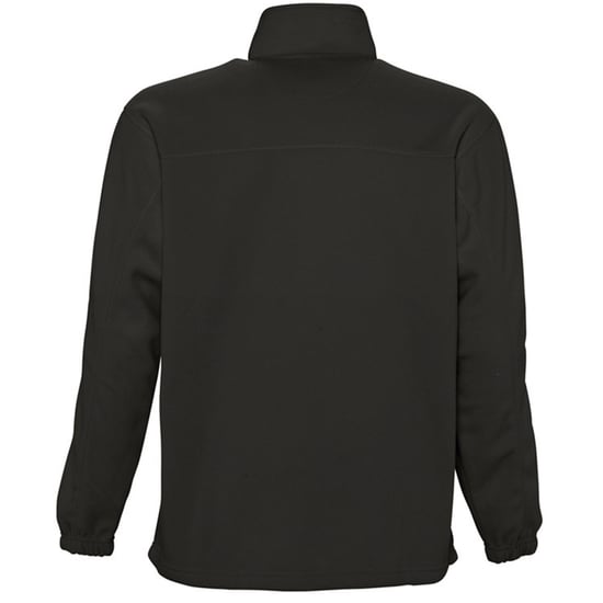 SOLS Ness Unisex Zip Neck Anti-Pill Fleece Top (Schwarz) - Image 2