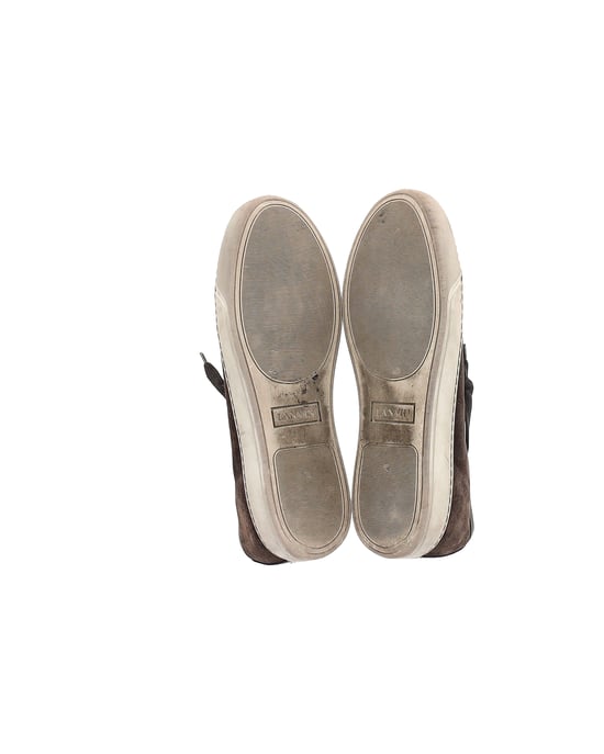 Lanvin Klassische Tennis Sneakers aus braunem Wildleder - Image 6