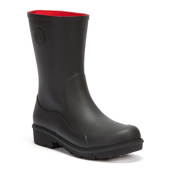FitFlop Wonderwelly Short Damen Schwarz Stiefel - Image 2