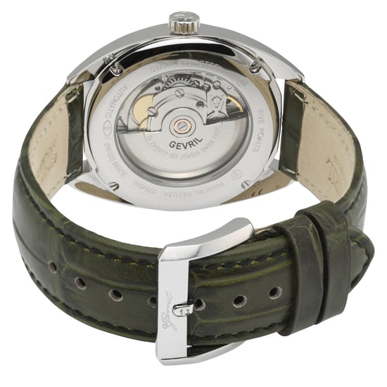 Gevril Five Points 48702A Swiss Automatic Sellita SW200 Watch