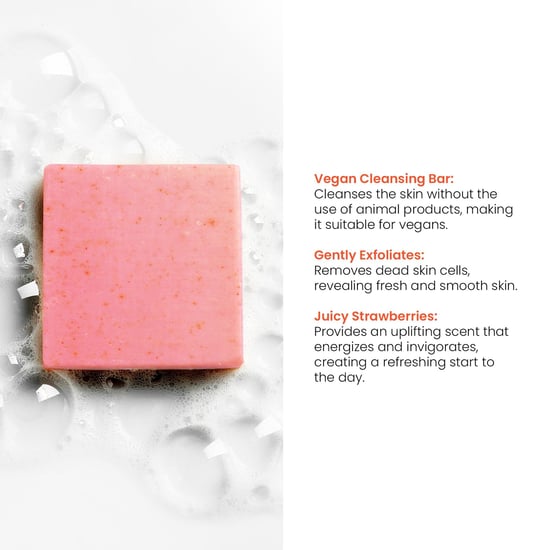 Dr Botanicals La Rose Française Facial Cleansing Bar (Pack of 5) 100g x 5 Twin Value Savings Pack