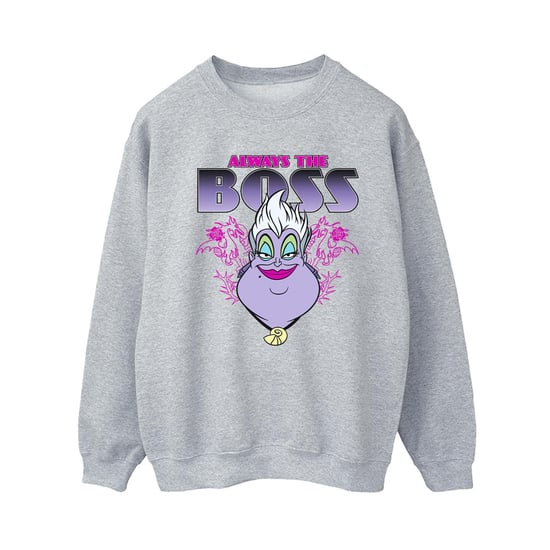 Disney - "The Little Mermaid Mum Is The Boss" Sweatshirt für Damen (Grau) - Image 1