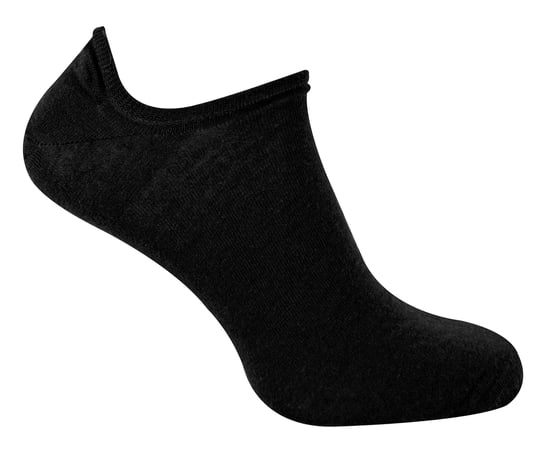Herren Merinowolle Low Cut Socken | Steven | No Show Warme Füßlinge Socken - Schwarz - Image 1